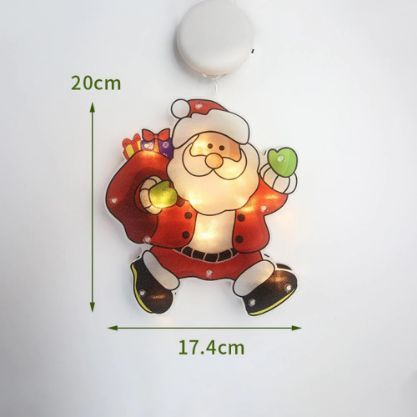 Świąteczna lampka wisząca (4 sztuki) | MERRYLIGHTS