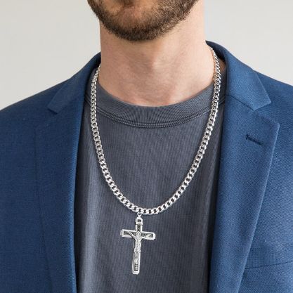 Naszyjnik przedstawiający Jezusa | CRUCIFIXCHAIN