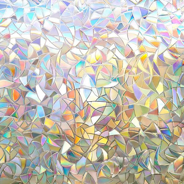 Dekoracyjna folia statyczna (200 x 45 cm) | PRISMWRAP