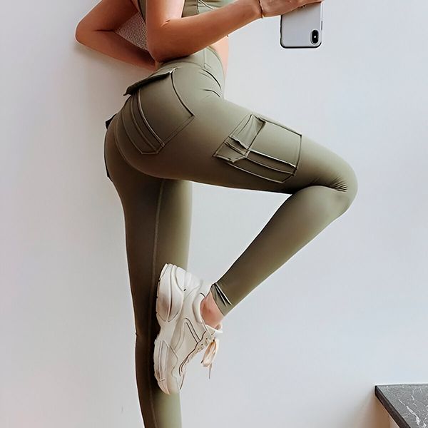 Legginsy cargo z kieszeniami | CARGOFIT