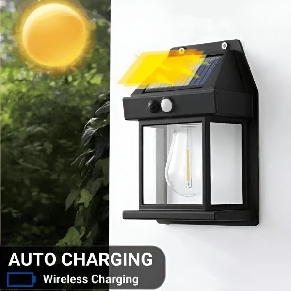 Zewnętrzna Lampa Solarna z Czujnikiem Ruchu | FLUXLAMP