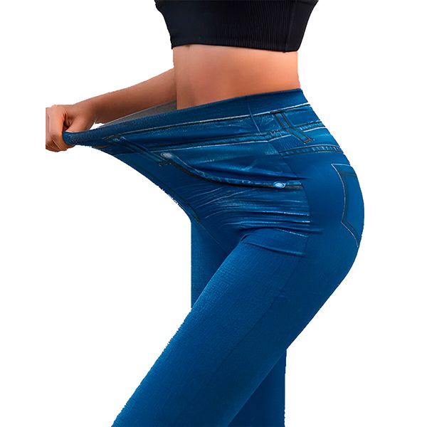 Legginsy jeansowe | FITDENIM