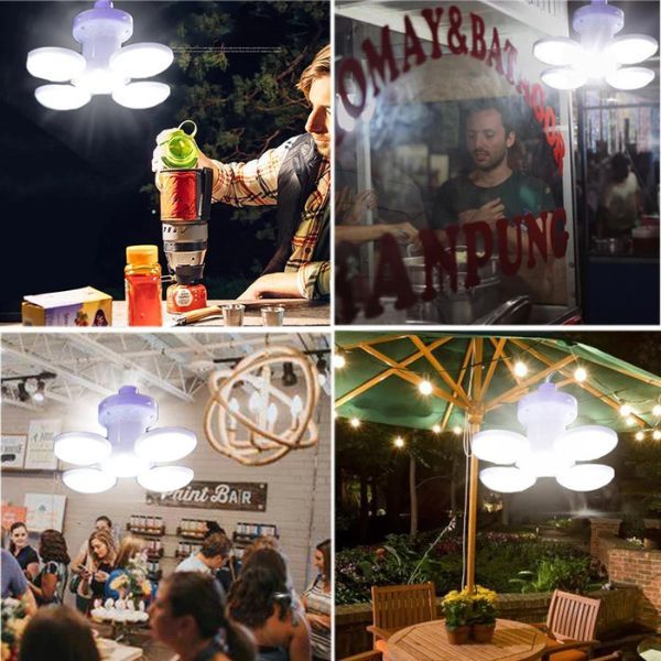 Składana lampa solarna 2 w 1 | FOLDGLAZE