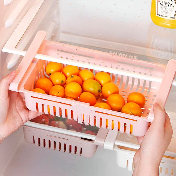 Wysuwany pojemnik do lodówki (4 szt.) FRIGIBOX
