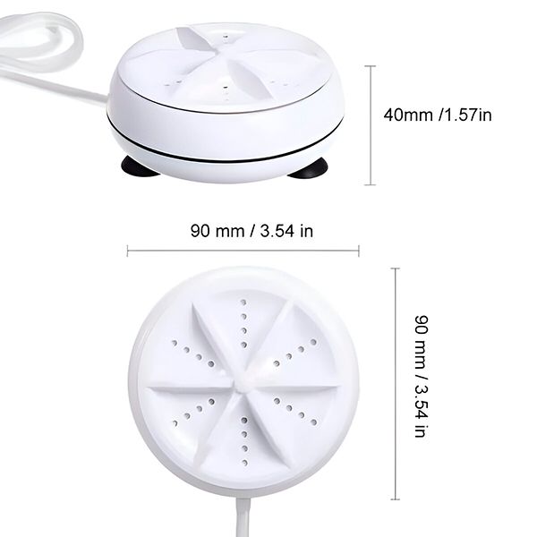 PRZENOŚNA PRALKA Z USB | TURBOWASH