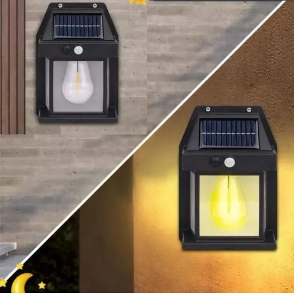 Zewnętrzna Lampa Solarna z Czujnikiem Ruchu | FLUXLAMP