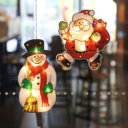 Świąteczna lampka wisząca (4 sztuki) | MERRYLIGHTS