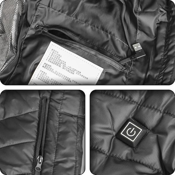 Ogrzewana kamizelka unisex FLAMEVEST