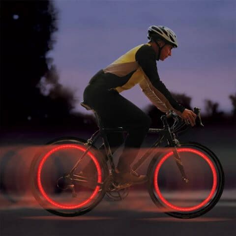 Wodoodporne lampki LED na koła (2 szt.) FLASHWHEELZ