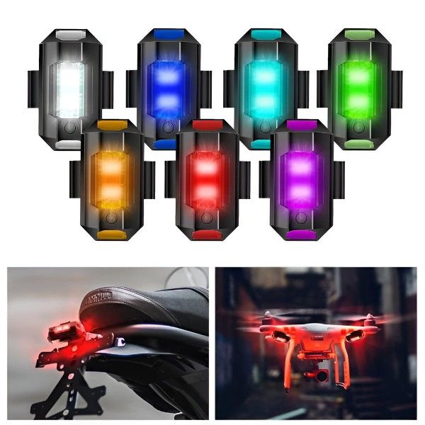 Stroboskopowe światła LED (2 sztuki) | STROBIES