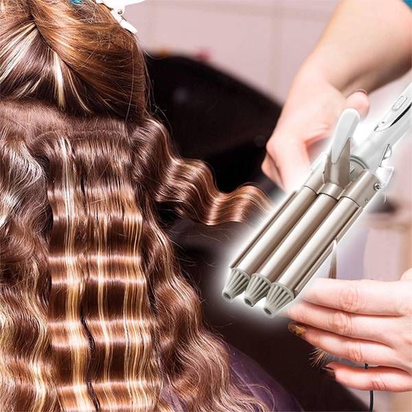 Magiczna falownica do stylizacji włosów z 3 wałkami MEGA STYLE