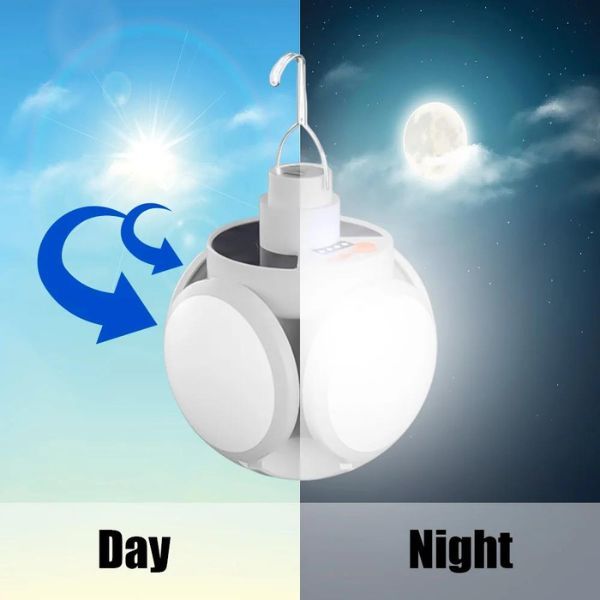 Składana lampa solarna 2 w 1 | FOLDGLAZE