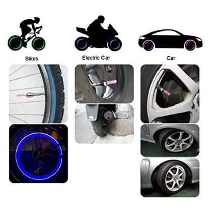Wodoodporne lampki LED na koła (2 szt.) FLASHWHEELZ