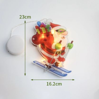 Świąteczna lampka wisząca (4 sztuki) | MERRYLIGHTS