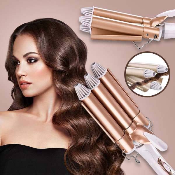 Magiczna falownica do stylizacji włosów z 3 wałkami MEGA STYLE
