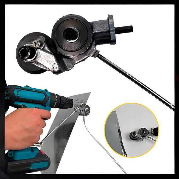 Przystawka do cięcia metalu do wiertarki elektrycznej | METALSLICER