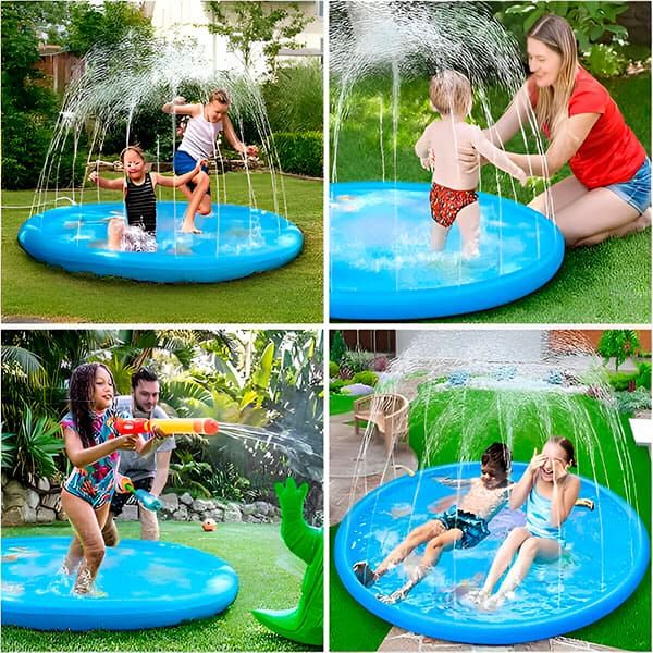 Mata do Zabawy z Fontanną Wodną | SPLASHYFUN