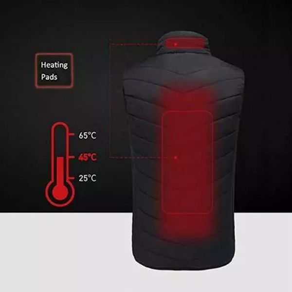 Ogrzewana kamizelka unisex FLAMEVEST