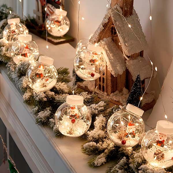 Błyszczące bombki świąteczne (3 m) | XMASBALL
