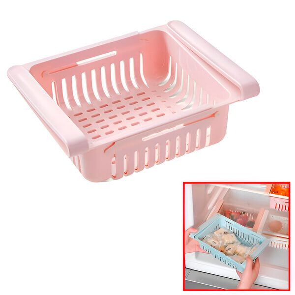 Wysuwany pojemnik do lodówki (4 szt.) FRIGIBOX