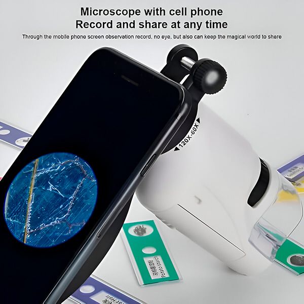 Przenośny mikroskop dla dzieci | MINISCOPE