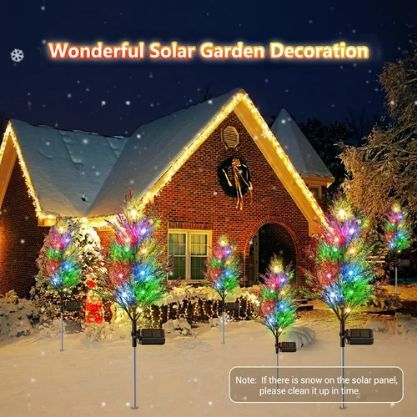 Lampa solarna w kształcie sosny i cyprysu | CUPRESSUS