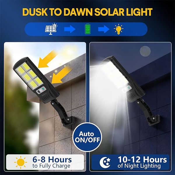 Lampa solarna LED z czujnikiem | SENSLED