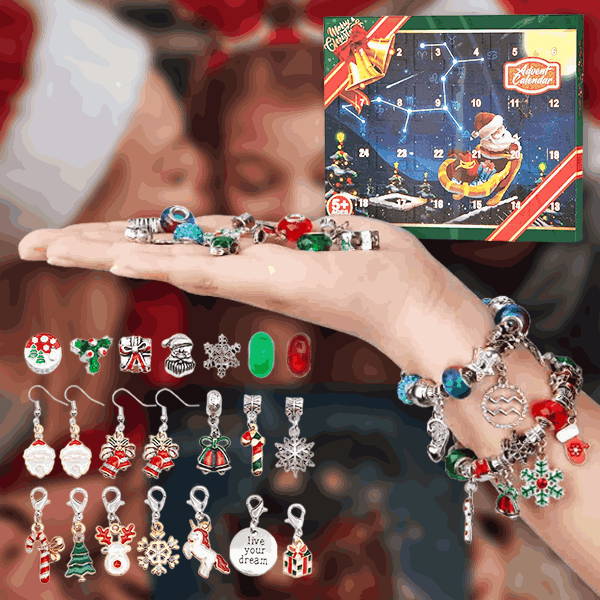 Zestaw bransoletek DIY do świątecznego kalendarza adwentowego | ADVENTBRACE