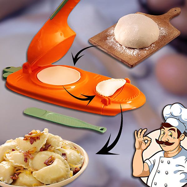 Urządzenie do robienia pierogów 2w1 | DUMPLINGER