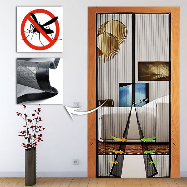 Magnetyczna moskitiera do drzwi | INSECTPROTECT