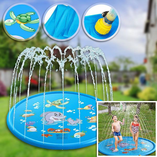 Mata do Zabawy z Fontanną Wodną | SPLASHYFUN
