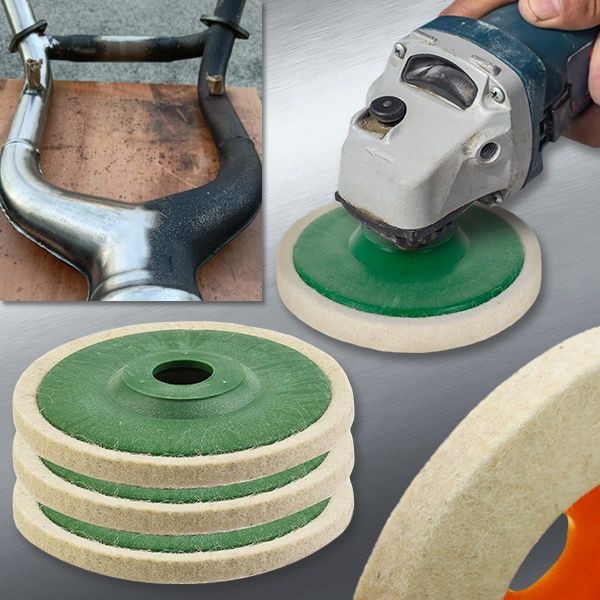 Filcowa tarcza polerska (3 sztuki w zestawie) | WOOLSHINE