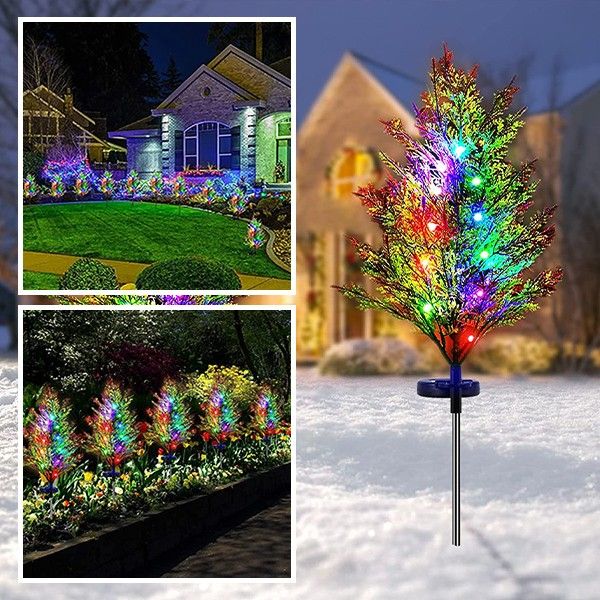 Lampa solarna w kształcie sosny i cyprysu | CUPRESSUS