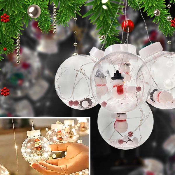 Błyszczące bombki świąteczne (3 m) | XMASBALL