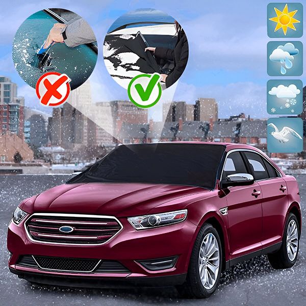 Inteligentna osłona na przednią szybę samochodową | CARCOVER